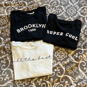 Shein t-shirts size 11/12